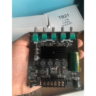 แอมป์จิ๋ว ZK TB21 ชิปใหญ่ แท้100% แอมจิ๋ว บลูทู ธ กำลังขับ 2…