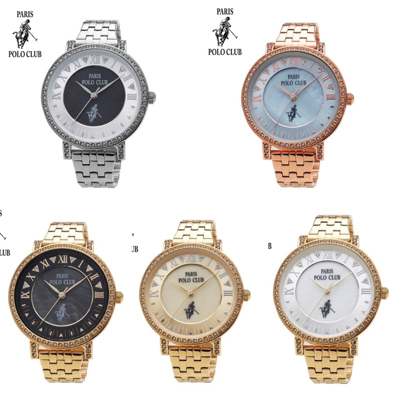ส่งฟรี‼️ของแท้💯นาฬิกาข้อมือ Polo Club Watch รุ่น PPC-230305