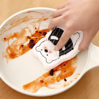 🏷️[Home]🍞 ฟองน้ําบีบอัด ฟองน้ําล้างจาน เครื่องมือทําความสะอาดน้ํามันในครัว ฟองน้ำล้างจาน ฟองน้ำ ใยขัด ฟองน้ำมหัศจรรย์