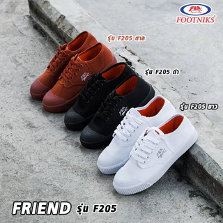 🌟ลูกค้าใหม่ 1 บาท💯Footniks รองเท้าผ้าใบนักเรียน รองเท้าผ้าใบรุ่น T09-F205 คุณภาพ Gold city พร้อมส่ง
