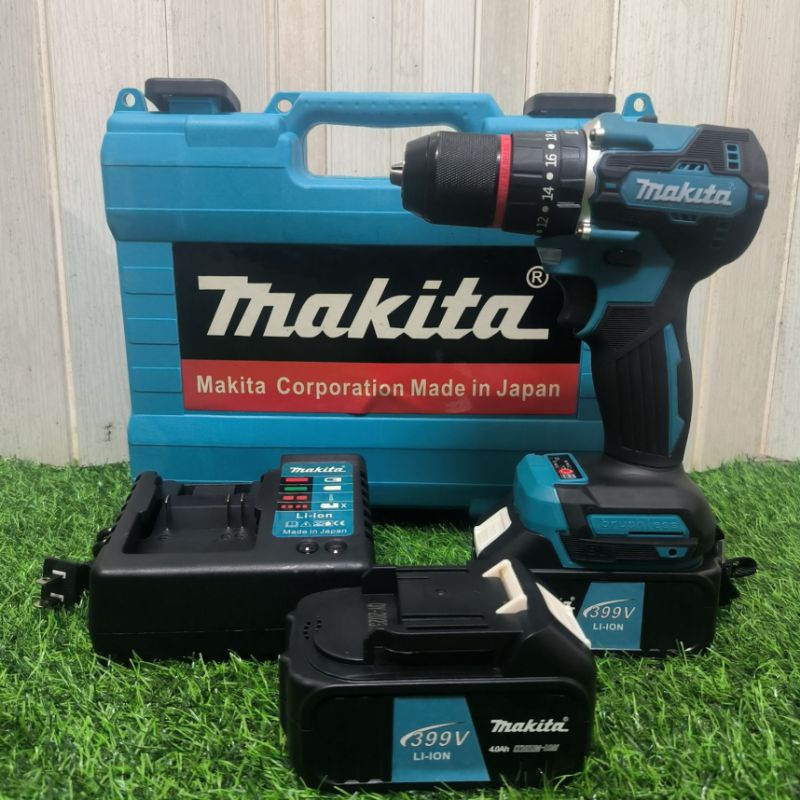 สว่านไร้สาย Makita 399V 4 หุน มอเตอร์ยังดีไร้แปรงถ่าน ใช้งานได้ยาวนาน
