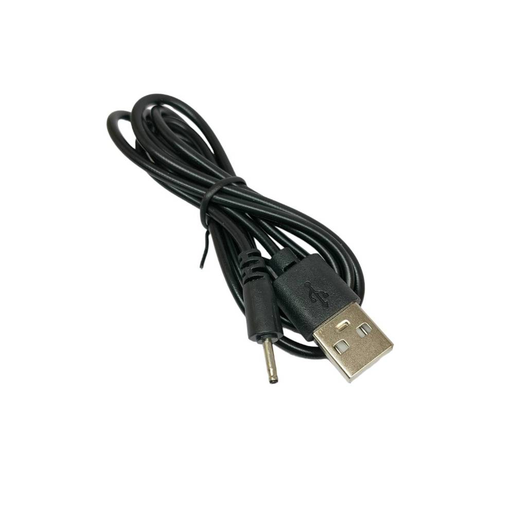 1ชิ้น สาย USB to DC 2.0x0.6mm สายยาว 90cm สายชาร์จUSB