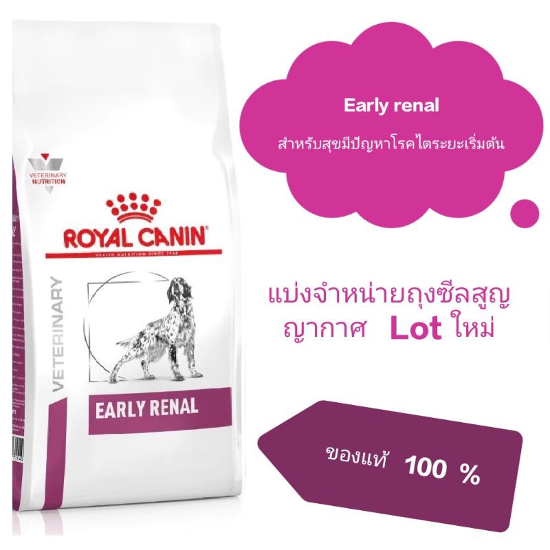Royalcanin Early renal  สุนัขป่วยเป็นโรคไตระยะเริ่มต้น