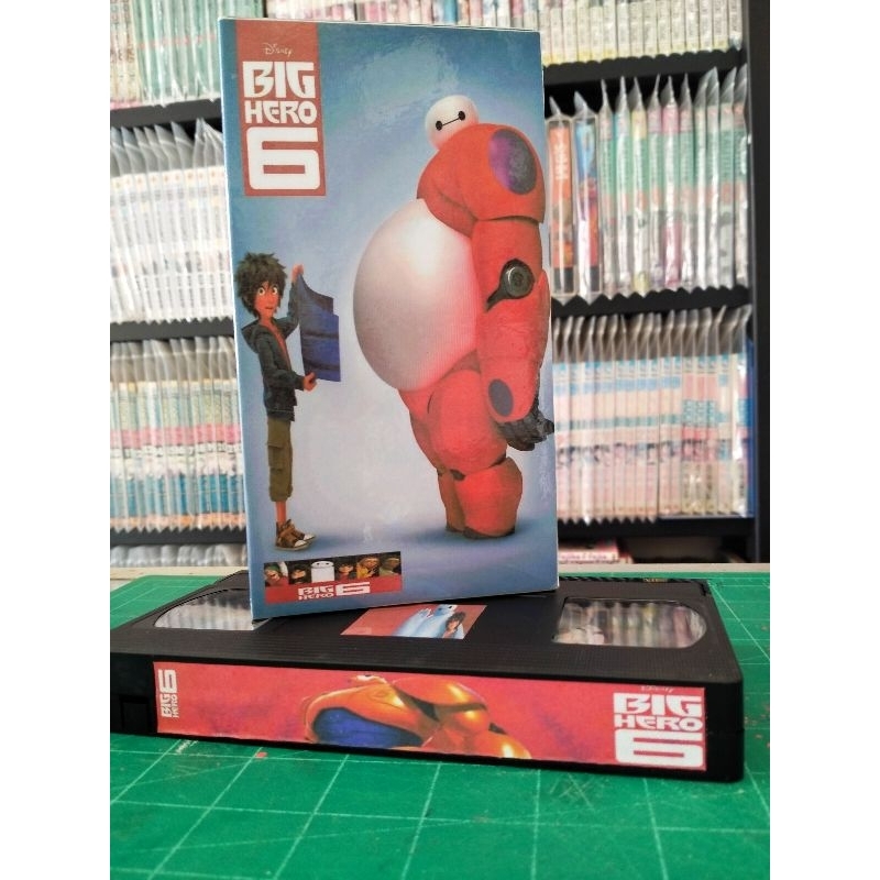 ม้วนวีดีโอVHSเสียงไทยเรื่ิองBigHero6(2014)