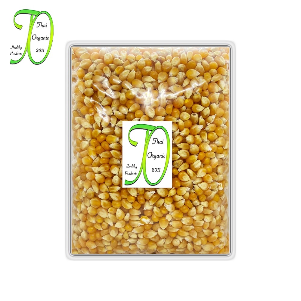 ป๊อปคอร์น 1 กก. มัชรูม American Seeded Popcorn 1 kg Mushroom Popcorn Grade AA+ เมล็ดข้าวโพดดิบ ข้าวโพด เมล็ดใหญ่ สวย