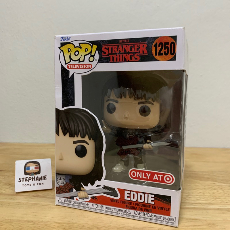 [Box 90%] Funko POP! Television : Stranger Things - Eddie [Only At] (1250)