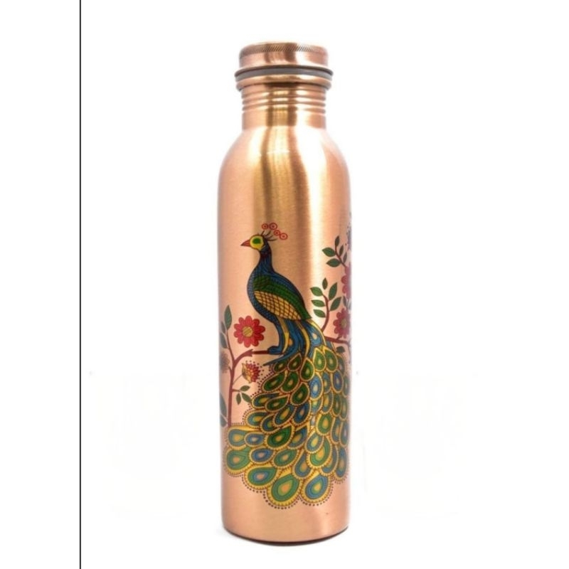 Copper water bottle 900ml รูปที่ 2