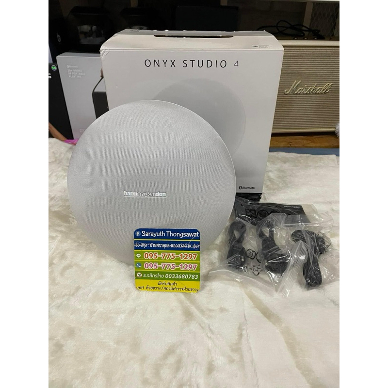 ขายลำโพงHarman Kardon onyx studio 4 “แรร์” (มือ 2 )แกะเช็คเครื่อง ตำหนิ/ไม่มี อุปกรณ์ใหม่ครบยกกล่อง