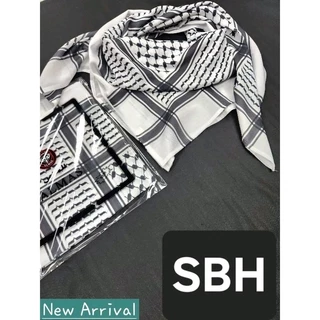 ผ้าโพกหัว ผ้าซีรบาน ผ้าสะระบั่น AROFAT PALESTINE ขนาด 48"*48"/54"*54"/ 58"*58"