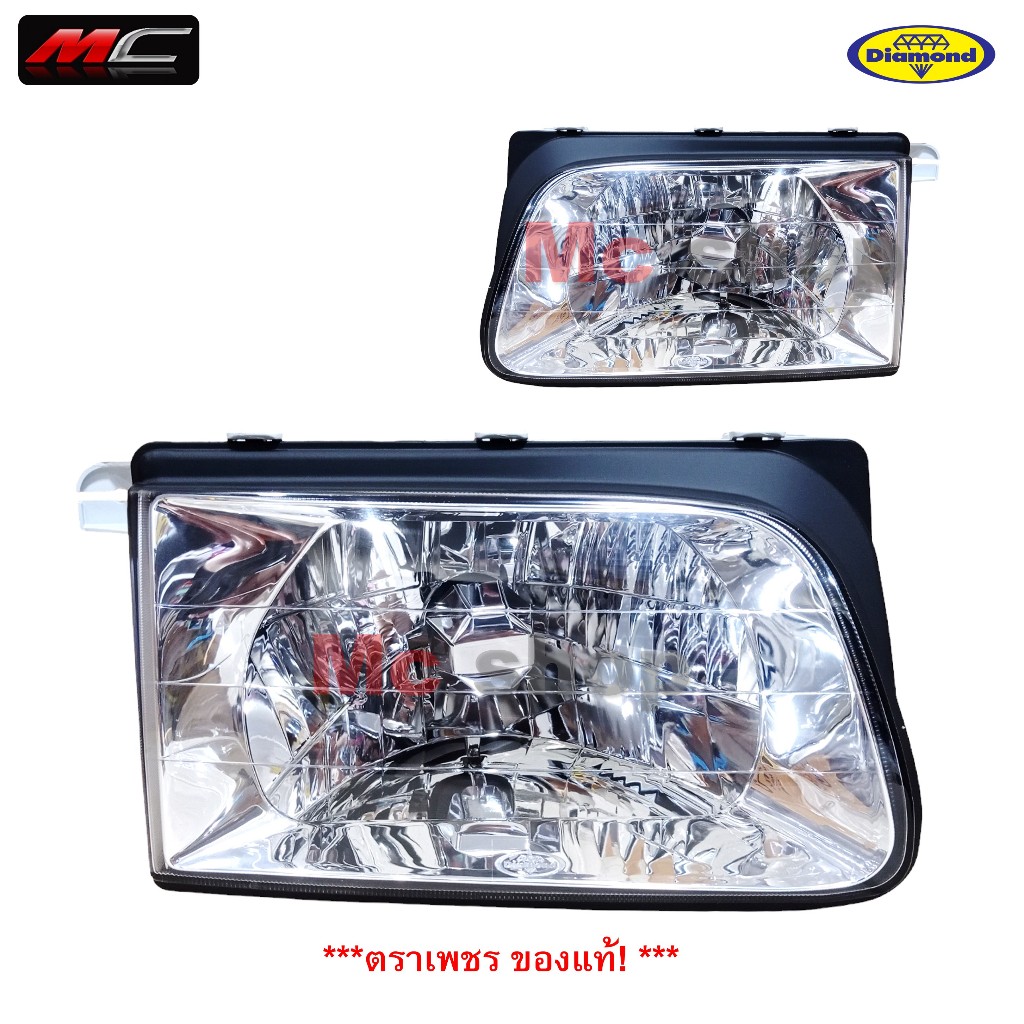 ไฟหน้า ดราก้อนอาย TFR DRAGON EYE ISUZU ปี 1998 1999 2000 2001 2002 รุ่นหลอดซีนอล * TYC *