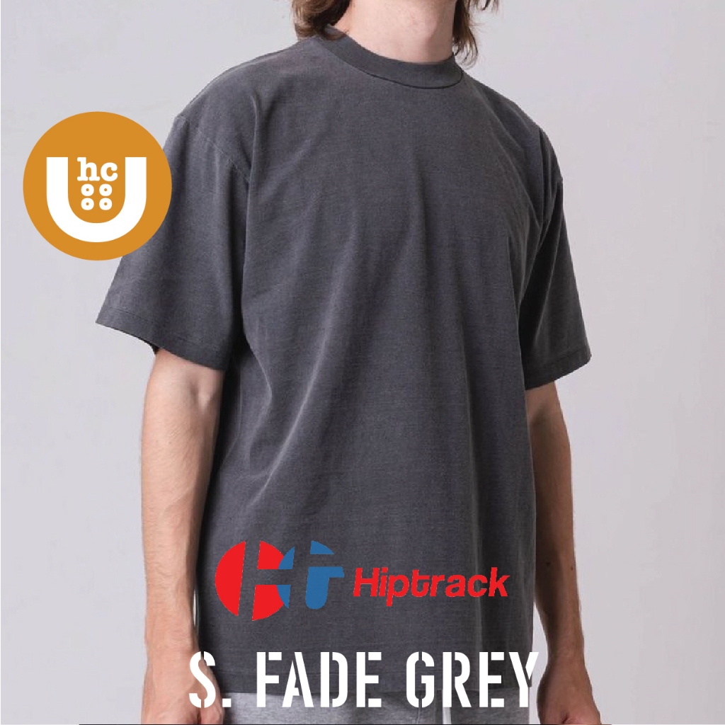 HIPTRACK - Special Cotton เฟดเทา เสื้อยืด unisex