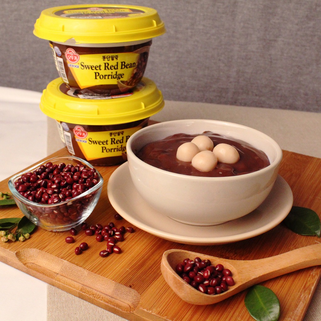 Ottogi Sweet Red Bean Porridge โจ๊กสำเร็จรูปพร้อมทานถั่วแดง 285กรัม