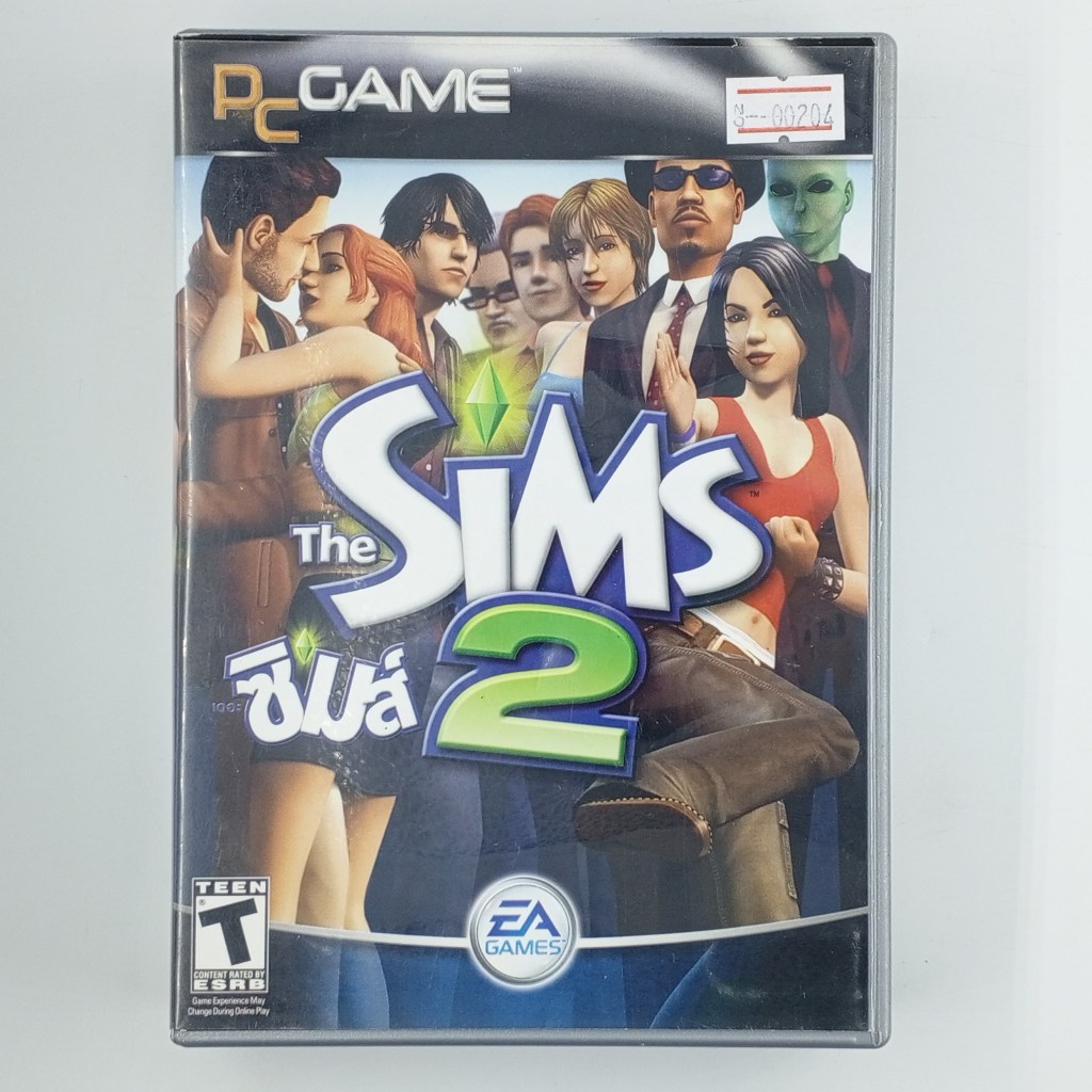 [00204] THE SIMS 2 เดอะซิมส์ 2 (TH)(PC)(USED) แผ่นเกมแท้ มือสอง !!