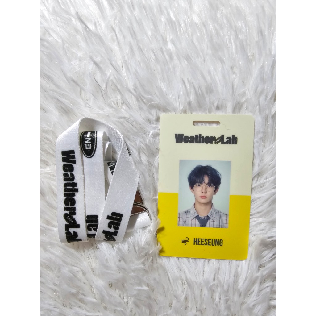 [พร้อมส่ง] ฮีซึง ID card Weather Lab Heeseung ENHYPEN