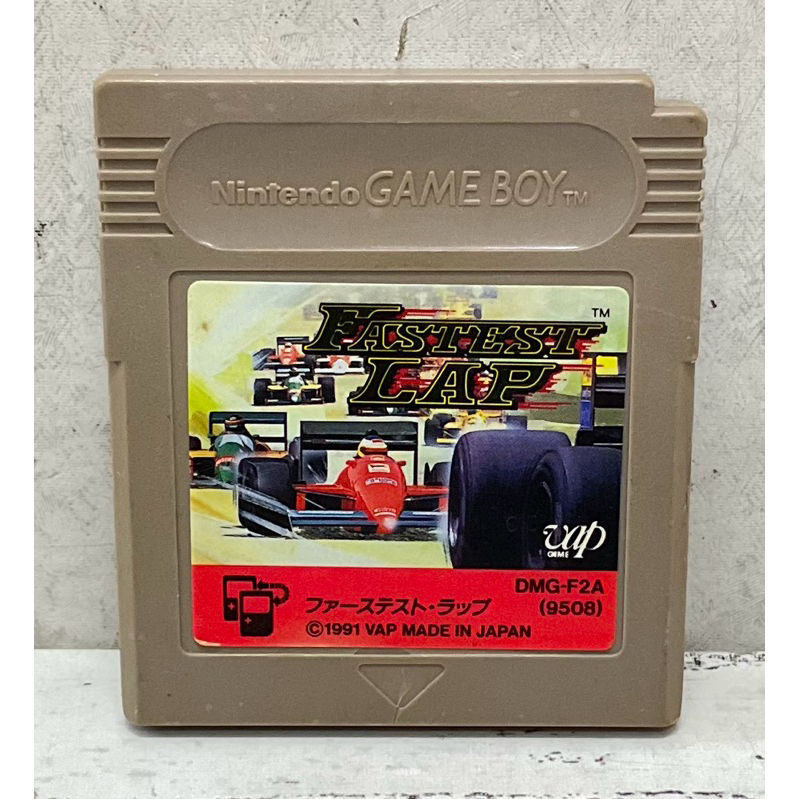 ตลับแท้ [GB] [0263] Fastest Lap (Japan) (DMG-F2A) Gameboy Game Boy