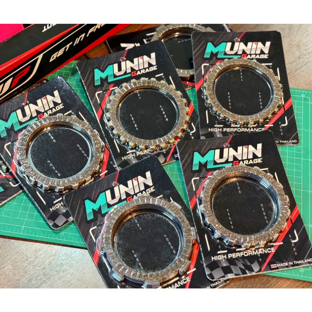 แผ่นครัชแต่งเวฟ125-110i/Msx/Sonic-cbr/เวฟ100 ครบชุดรวมรุ่น ผ้าครัชแต่งเนื้อดี รับประกันคุณภาพสินค้า