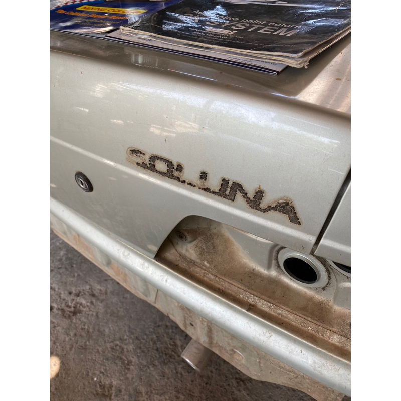 โลโก้ฝาท้าย Soluna มุมขวาบน แท้ศูนย์ - รูปที่ 2