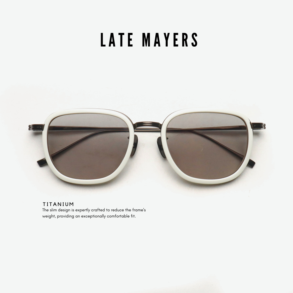 แว่นกันแดด Pin Optical รุ่น Late Mayers Sun Click glasses