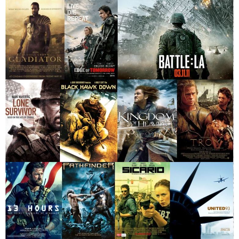 Flash Drive 64 Gb The Great War movies Full HD 1080p เสียงระบบ AC3/DTS 5.1 surround sound