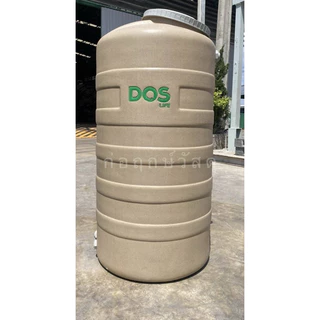DOS ถังเก็บน้ำบนดิน ROCK สีใหม่ (มี 4 ขนาด) แถมลูกลอย 1"