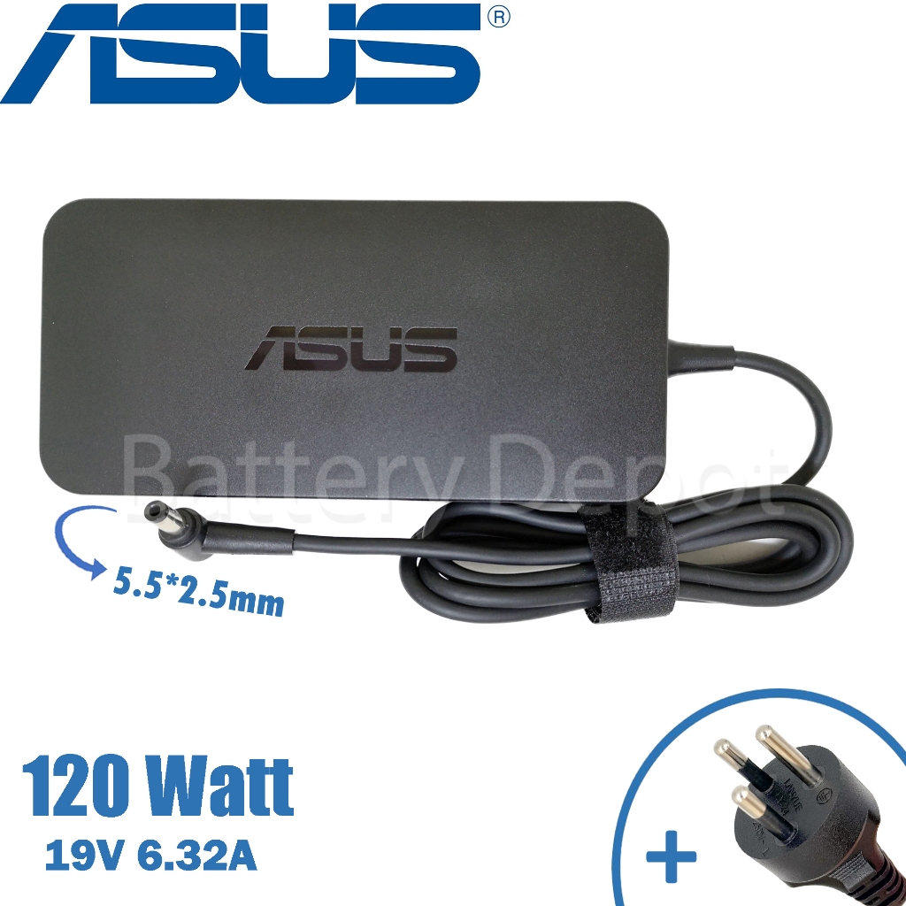 Asus Adapter ของแท้ Asus TUF Gaming FX504 FX504G FX504GD FX503V FX553V FX553VD / 120W 5.5 Asus ROG ZX50J สายชาร์จ Asus