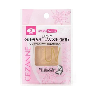🇯🇵ของแท้100%>>แป้งผสมรองพื้น CEZANNE foundation powder EX plus EX premium UV