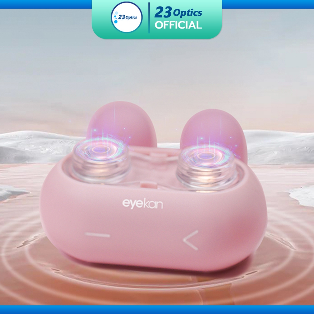 EYEKAN MINI เครื่องล้างคอนแทคเลนส์ แบบพกพา เสียบ USB หรือใส่ถ่าน AAA ใช้ดีมาก !!