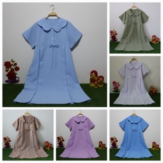 ชุดคลุมท้อง เดรสคนท้องใส่ทำงาน ฟรีไซส์อก34-42นิ้ว มีเชือกผูก…