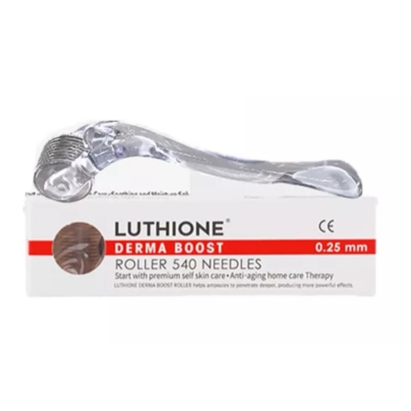 🇰🇷⚙️ LUTHIONE - Derma Boost Roller 0.25 mm. — ลูกกลิ้ง ผลักครีมเข้าผิว  นวดหน้า แก้หลุมสิว — ทำ MTS.