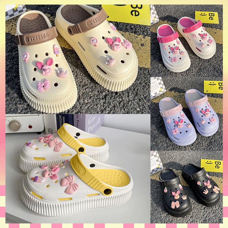 Fshoesกำลังฮิตรองเท้าแตะหัวโตทูโทน ดีไซน์สวยใหม่ไม่เหมือนใคร มีให้เลือก5สีฉ่ำๆ คุณภาพดีเกินราคาแบบนี้ของมันต้องมีแล้วป่ะ