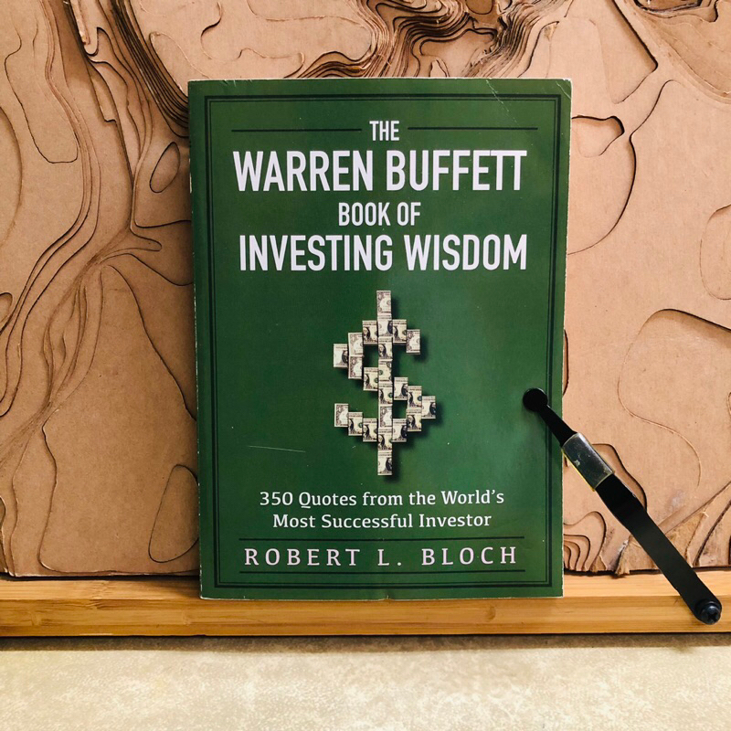 ง584 THE WARREN BUFFETT BOOK OF INVESTING WISDOM
