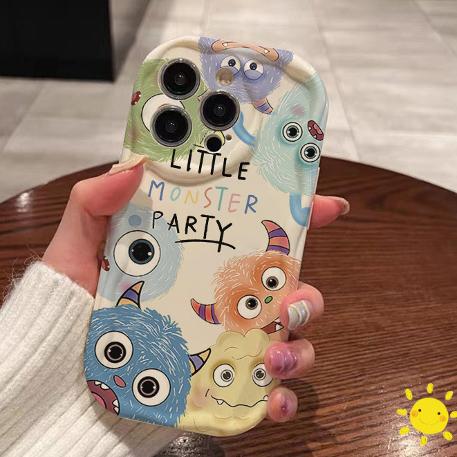 【ส่งจากไทย】จัดส่งภายใน 3 วัน เคสไอโฟน11 เคส For iPhone 11 12 13 14 15 Pro Max 7 8 Plus SE Case มหาวิทยาลัยมอนสเตอร์ เคส