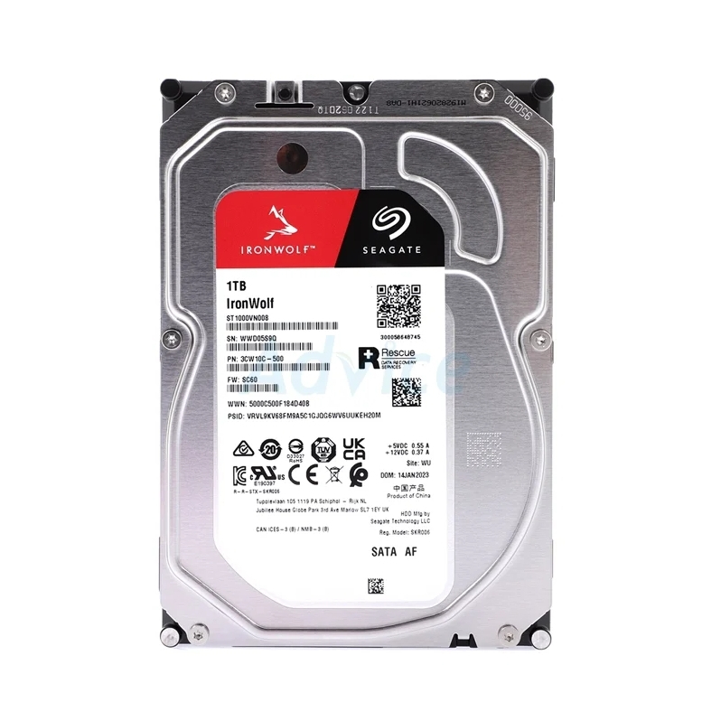 2 TB HDD WD RED PLUS NAS (5400RPM, 64MB, SATA-3, WD20EFPX)
