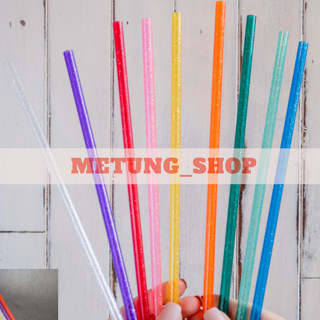 กริสเตอร์ 40oz หลอดดูดน้ำพลาสติก หลอดพลาสติกแข็งสำหรับแก้ว40…