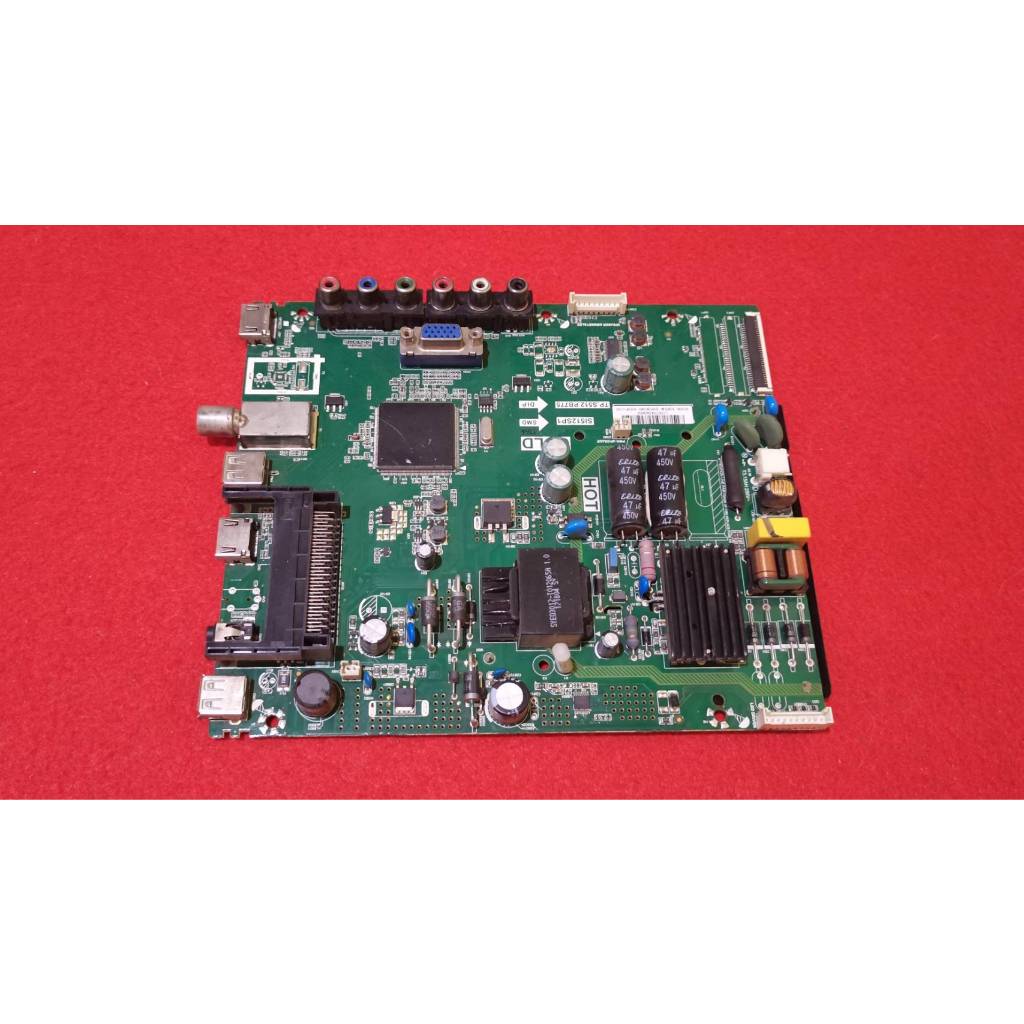 เมน​บอร์ด​ทีวี​ยี่ห้อ​TCL​ที​ชี​แอ​ลรุ่น​ที่​ใช้​งาน​LED32D2920พาร์ท​SI512SP1/TP.S512.PB775(แท้​ถอด)