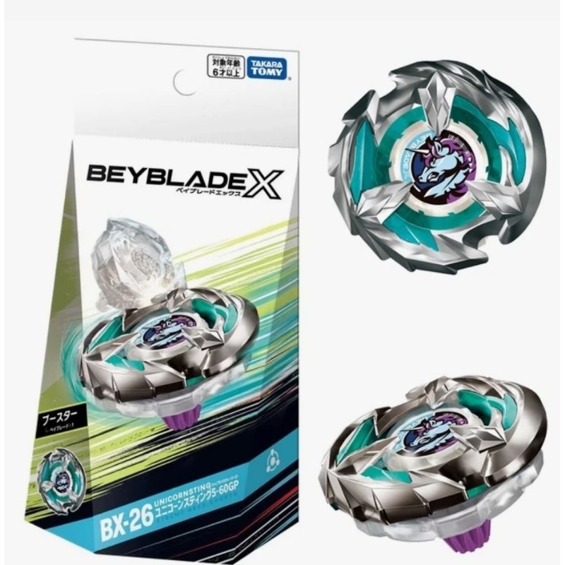 (ของแท้100%) เบย์เบลดX , BEYBLADE X BX26 : Unicorn String ลิขสิทธิ์แท้จาก Takara Tomy