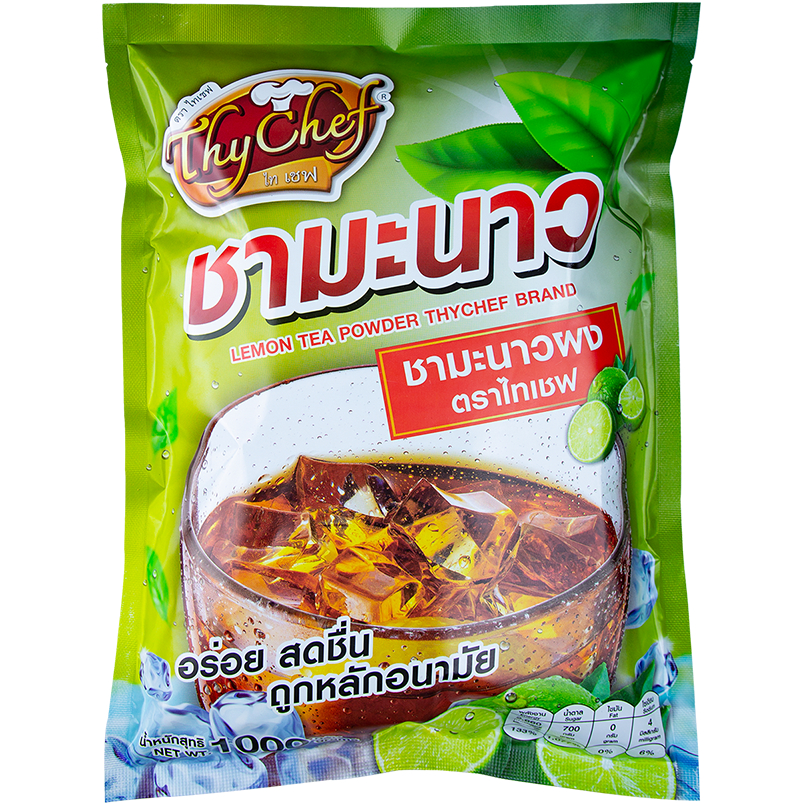 ผงชงสำเร็จรูป รสชามะนาว ขนาด1000กรัม ตราไทเชฟ ( 3 IN 1 ชงพร้อมดื่ม )