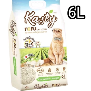 ทรายแมว Kasty(แคสตี้) ขนาด6ลิตร (ส่งด่วน)
