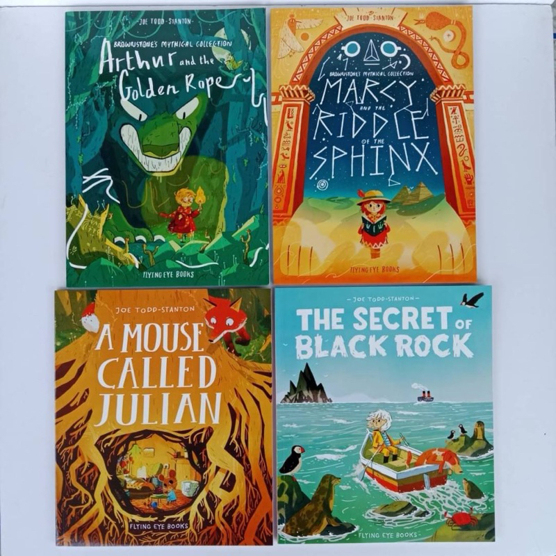 A mouse called Julian และหนังสือนิทานภาษาอังกฤษ แฝงข้อคิด โดยนักเขียน Joe Todd-Stanton เซต 4 เล่ม