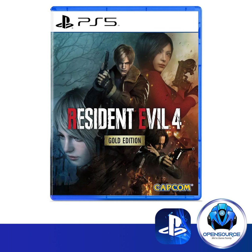 [พร้อมส่ง]Playstation: Resident Evil 4 Gold Edition (ASIA Z3 EN/CH/KR/JP) แผ่นเกม สำหรับ เครื่อง PS4