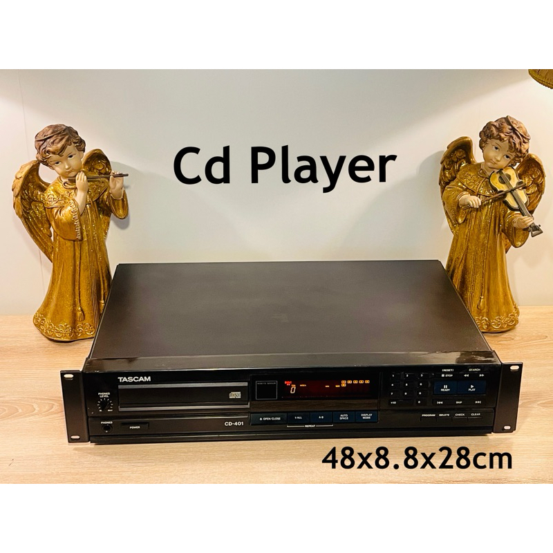 CD-02-010324 TASCAM CD-401 เครื่องเล่นซีดีมือสองจากประเทศญี่ปุ่น แถมหม้อแปลง