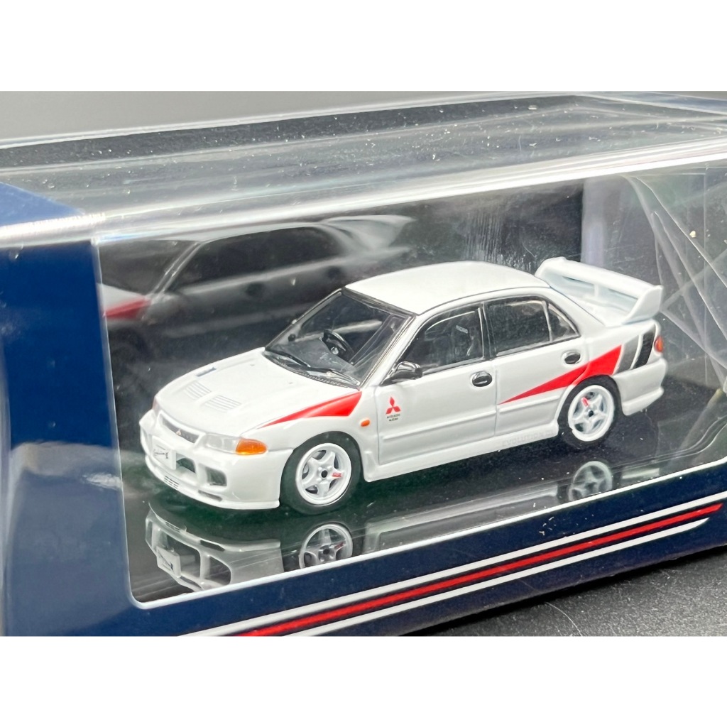 Hobby JAPAN 1:64 MITSUBISHI LANCER Series MITSUBISHI LANCER RS EVOLUTION III RALLY STRIPE