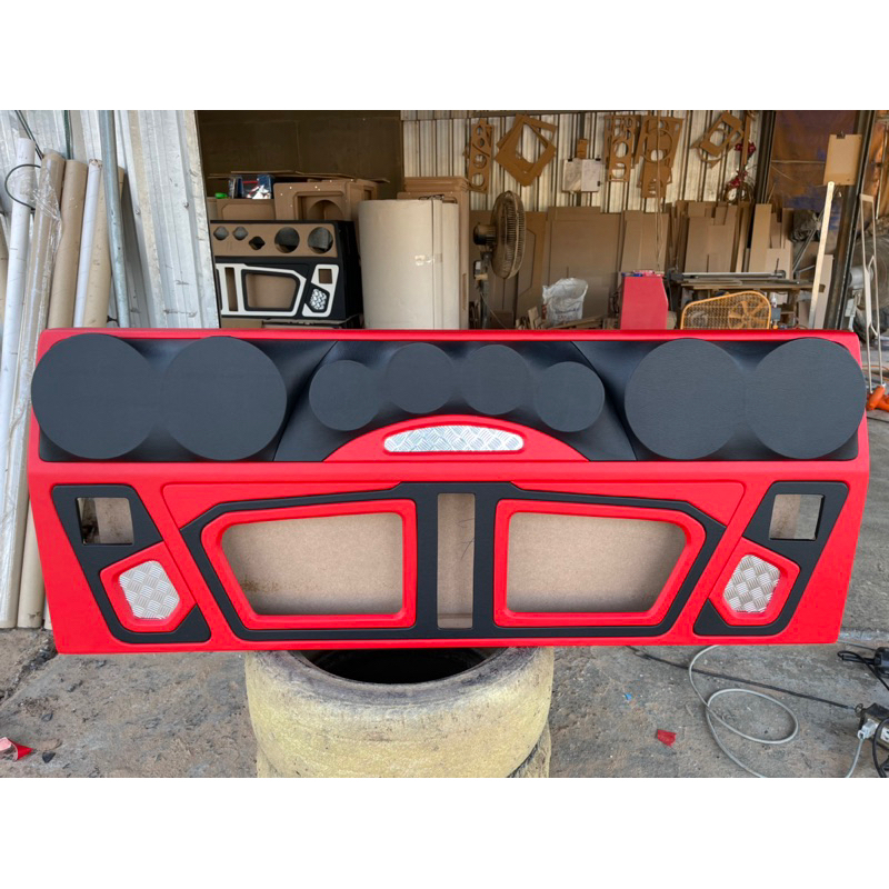 แผงซาวด์หลัง #รุ่นดีแม็คเก่า/ดีแม็คออนิว/เชฟเก่า/นิวเชฟ #ใส่ดอก 6.5 นิ้ว2 คู่/แหลมจาน4 นิ้ว 2 คู่