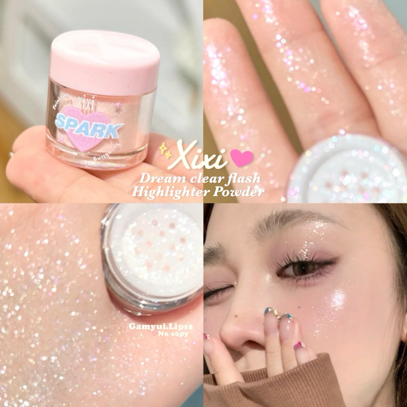 ไฮไลท์ อายแชโดว์ ⊹˚ Xixi Dream Glitter ⟡