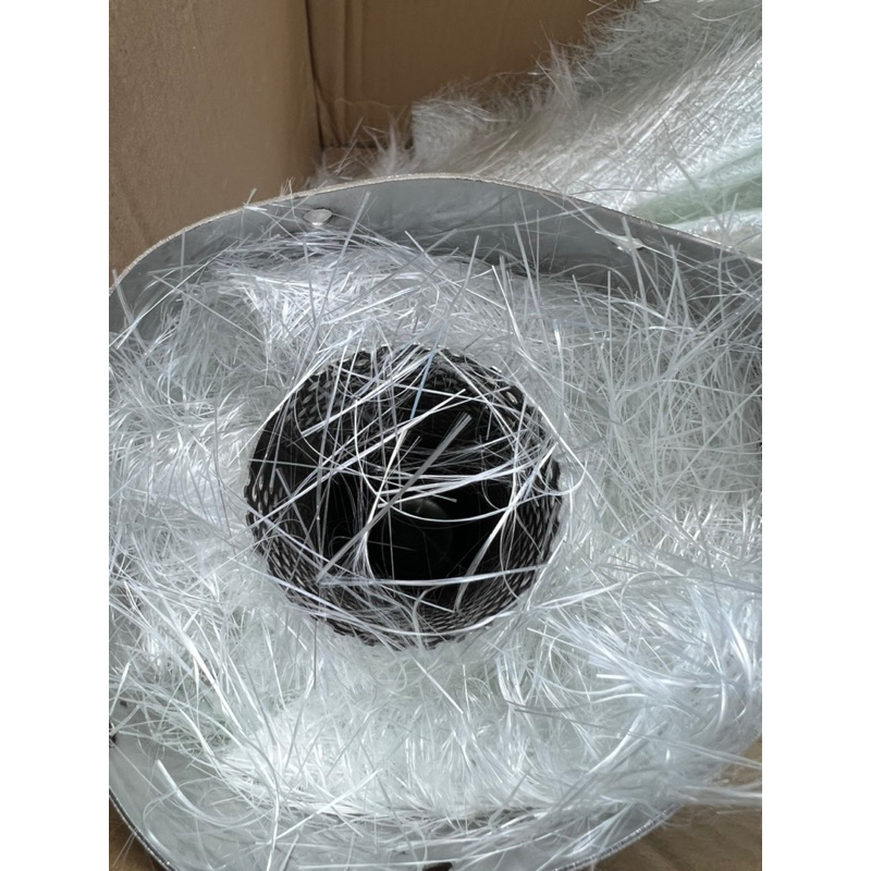 ใยแก้วสำหรับอัดท่อ bigbike และ big scooter ใยแก้วเส้นใหญ่ ประสิทธิภาพสูง ซับเสียงได้ดี ทนความร้อน (1Kg) อันท่อ 18นิ้วได้