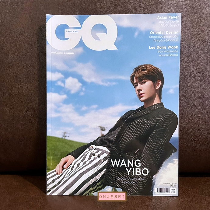 นิตยสาร GQ Thailand ปก Wang Yibo ฉบับ 63 : FEB 2020 ด้านในมี Lee Dong Wook