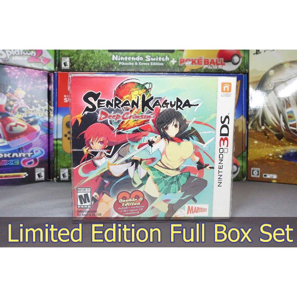 [+..-]SENRAN KAGURA 2 DEEP CRIMSON DOUBLE D EDITION NINTENDO 3DS (ZONE US)