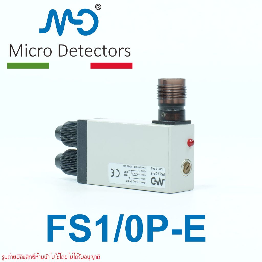 FS1/0P-E Micro Detectors  FS1/0P-E Photoelectric Sensor Micro Detectors
