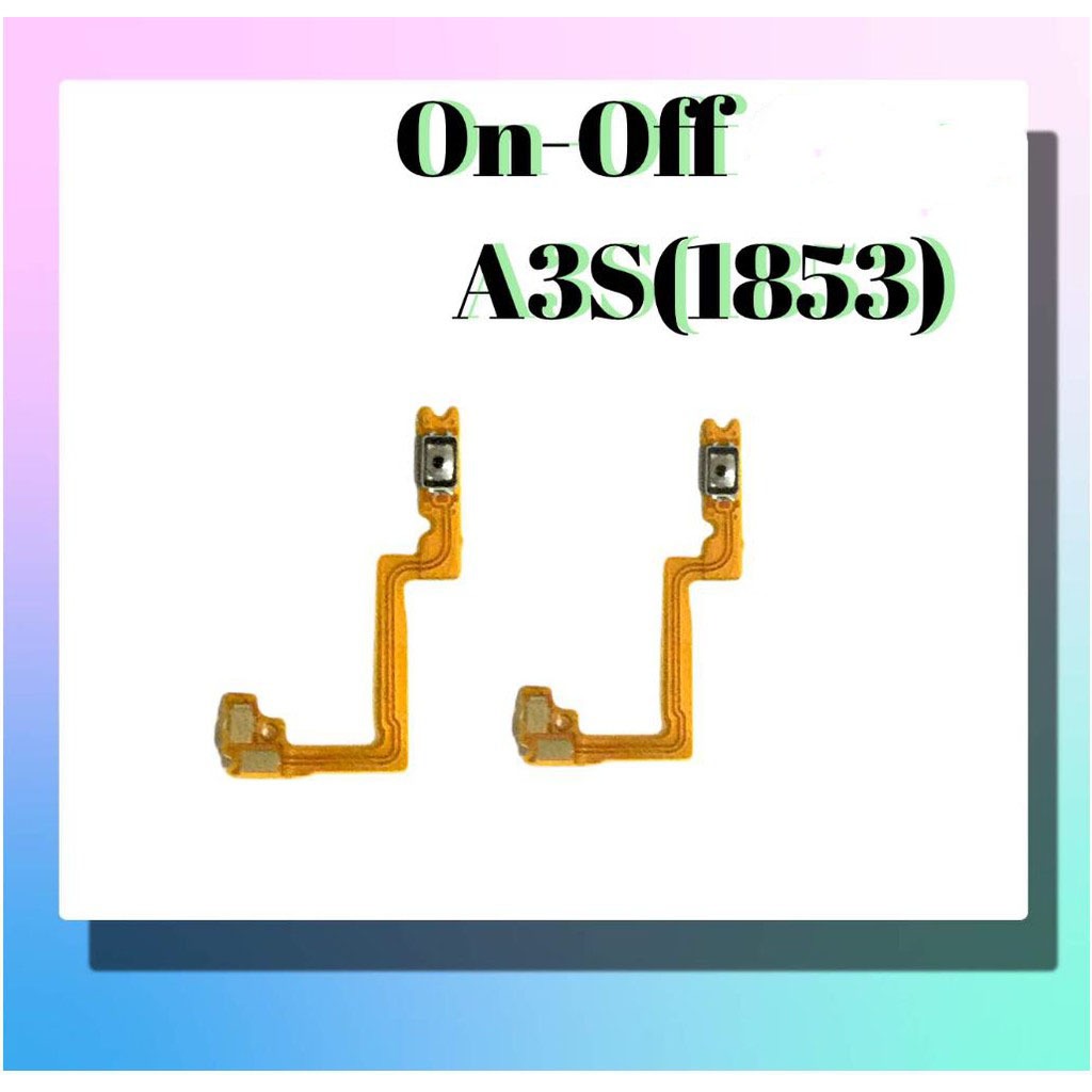 แพรเปิด-ปิด on-off A3s(1853) แพรสวิต ปิด-เปิด แพรปุ่มปิดเปิด A3S(1853)