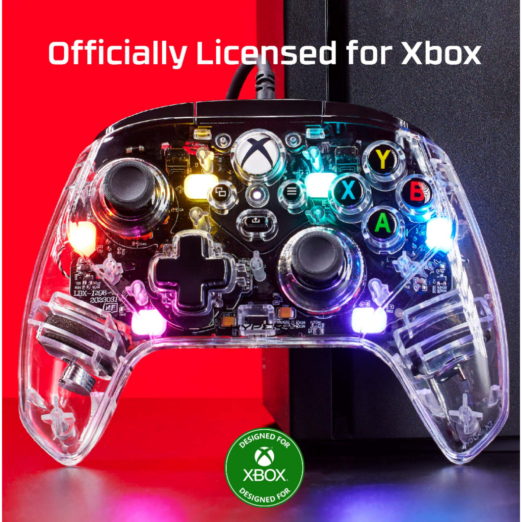 (CODE CHICHXBS1 ลด 50 ) HYPERX X-BOX CLUTCH GLADIATE RGB # 7D6H2AA คอนโทรลเลอร์เกม จอยเกมส์ PC